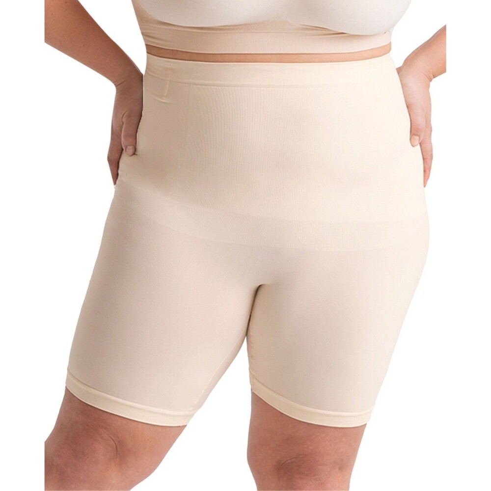 Shapermint Shapewear Shorts All Day Every Day XS / S Beige High Waisted DF55021